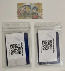 2X ONE PIECE CARD GAME AnimeExpo AX2023 Exclusive MONKEY D LUFFY Promo P-037 TCG - Image 2