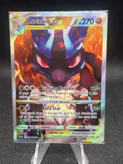 Lucario VSTAR SWSH291 Sword & Shield Promo Card Holo, Near Mint, Sealed - Image 1