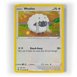 Pokemon - Wooloo Cosmos Holo - 222/264 - SWSH Fusion Strike - Promo Card - Image 1
