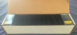 1,000 Black Matte Dragon Shield Sleeves Standard Card Size Used - Image 3