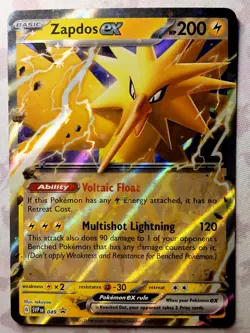 Zapdos ex 049 Sv: Scarlet & Violet Promo Cards Holo - Image 1