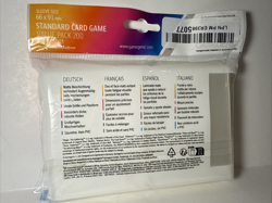 GameGenic Card Sleeves - Non-Glare Matte Non-Reflective 66x91 mm 200 pack - Image 2