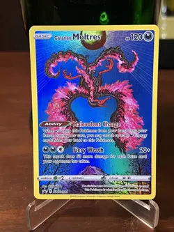 Galarian Moltres SWSH284 SWSH: Sword & Shield Promo Cards Holo NM/M - Image 1