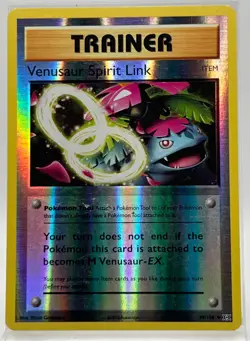 Venusaur Spirit Link 89/108 Reverse Holo Pokemon Card 2016 XY Evolutions LP - Image 1