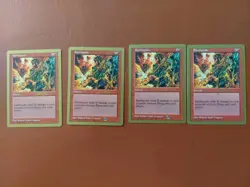 Earthquake - Sideboard - Janosch Kuhn - 1997 ~ NM World Champion X 4 CARDS LOT - Image 1