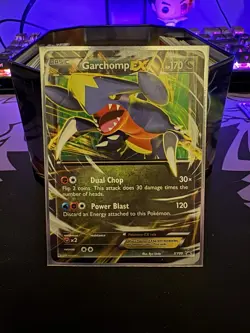 Pokemon Garchomp EX TCG Black Star Promo Holo Card XY09. NP NM. - Image 1