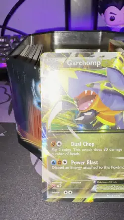 Pokemon Garchomp EX TCG Black Star Promo Holo Card XY09. NP NM. - Image 2