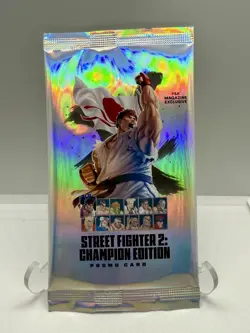 2025 STREET FIGHTER 2 CHAMPION EDITION PROMO CARD SEALED PACK! PSA EXCLUSIVE - Image 1