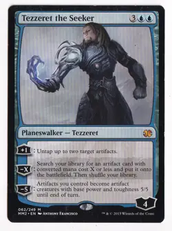 MTG Tezzeret the Seeker Modern Masters 2015 062/249 Regular Mythic - Image 1