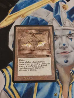 Ornithopter MTG Antiquities Common Artifact Creature Heavily Played x1 GG19 - Image 2