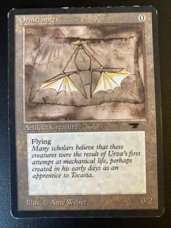 English - MTG Ornithopter - MP - Antiquities - Image 1