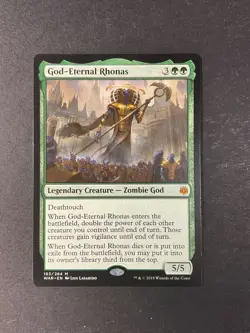 God-Eternal Rhonas - War of the Spark - Magic the Gathering - MTG - Image 1