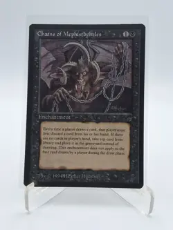 CHAINS OF MEPHISTOPHELES 1994 LEGENDS "never played" MINT magic: the gathering - Image 1
