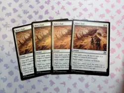 4x Ride's End - DFT 0025 MTG Magic The Gathering - Image 1