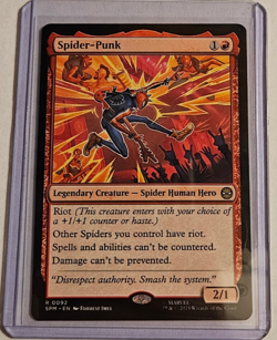 Spider-Punk | Magic the Gathering Marvel - Rare - Non-Foil - Image 1
