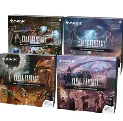 MTG Final Fantasy Scene Box Set of 4 (Complete) Presale 12/5 - Image 1