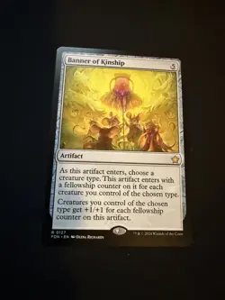 MTG / Banner of Kinship / FDN / #127 / Regular / Rare / NM - Image 1