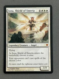 IONA, SHIELD OF EMERIA --- MTG -- ZENDIKAR --- NM - Image 1