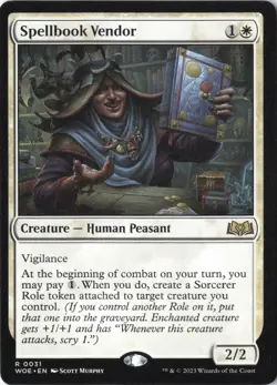 Spellbook Vendor R Wilds of Eldraine 31 NM - Image 1