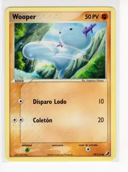 ~ESP~ SPANISH Wooper 79/115 Unseen Forces Pokemon Card (Ref:ST6) - Image 1