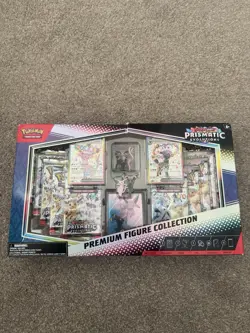 Pokemon Prismatic Evolutions Premium Figure Collection Espeon & Umbreon NEW - Image 1