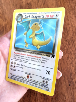 Pokemon TCG Dark Dragonite Team Rocket 22/82 rare unlimited 2000 WOTC NM - Image 5