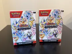 Pokemon TCG Evolutions Prismatic Booster Bundle - Lot Of 2 - SEALED - Image 1