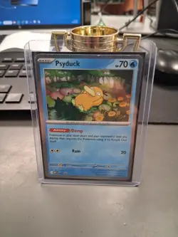 Pokemon TCG Psyduck 007 Me: Mega Evolution Black Star Promo Holo - Image 1