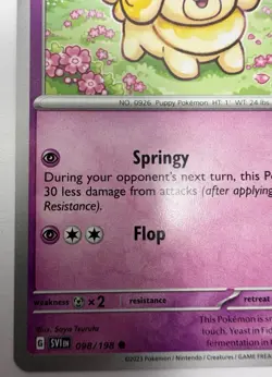 Pokemon: Fidough 098/198 SV01 Common 2023 Scarlet & Violet - Image 5