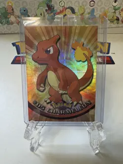 Charmeleon Pokemon Holo Foil - Blue Logo 1999 Topps TV Animation #05 - Image 1