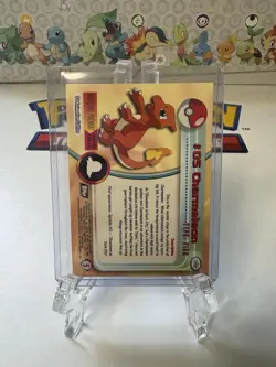 Charmeleon Pokemon Holo Foil - Blue Logo 1999 Topps TV Animation #05 - Image 2