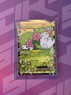 Pokemon Shaymin EX XY148 XY Generations Rare Holo Promo Black Star NM (B) - Image 1