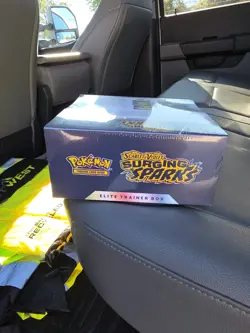Pokemon TCG Surging Sparks Elite Trainer Box - SV08 Factory Sealed - Image 5