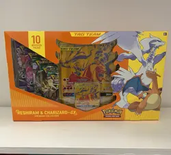 Pokemon Reshiram & Charizard GX Tag Team Premium Collection Box - Image 1