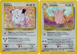 Pokemon Clefairy Clefable 013 014/034 Holo Rare Classic Collection Near Mint - Image 1