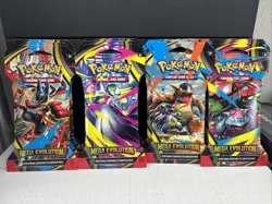 4x Pokemon TCG Mega Evolution Base Set Sleeved Packs BRAND NEW SEALED Art Set 🔥 - Image 1
