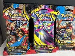 4x Pokemon TCG Mega Evolution Base Set Sleeved Packs BRAND NEW SEALED Art Set 🔥 - Image 2