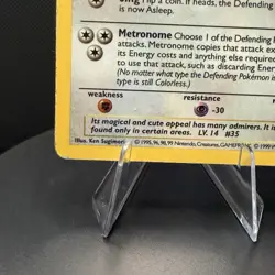 1999 Pokemon TCG Clefairy Base Set Shadowless Holo Rare 5/102 Vintage - Image 5
