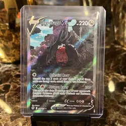 Regidrago V Alternate Full Art 184/195 Sword & Shield Silver Tempest Pokemon - Image 1