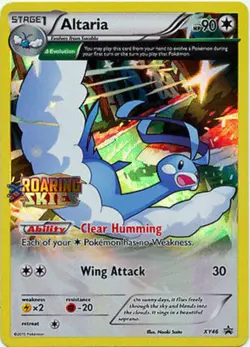 1x Altaria - XY46 - Roaring Skies Promo Lightly Played Pokemon XY - Black Star P - Image 1