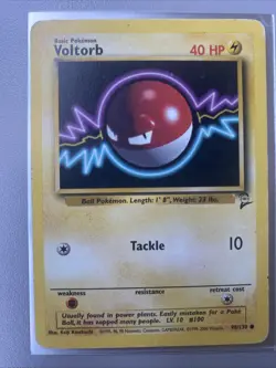 Voltorb #98 Pokemon Base Set 2 - Image 1