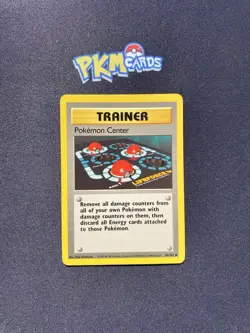 Pokemon TCG Pokemon Center Base Set 85/102 Regular LP. - Image 1