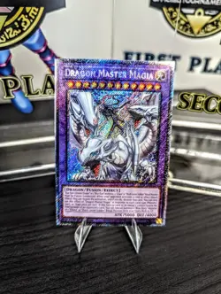Yu-Gi-Oh! Dragon Master Magia RA04-EN055 Platinum Secret Rare - Image 1