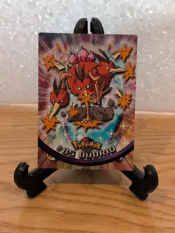 Pokemon TGC TV Animated Edition Dodrio Topps Card #85 Series 1 Pokemon Vintage - Image 1