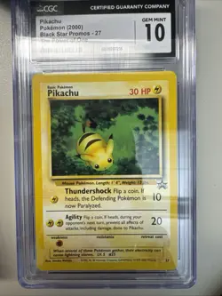 Pokemon TCG - Various TCG CGC Graded Cards - Image 3