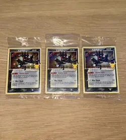 3 x Greninja Gold Star SWSH144 Pokemon 25th Celebrations Promo Card Sealed - Image 1