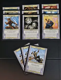 Vintage 1997 MTG Vanguard Oversized Card Lot (12) - Gerrard, Hanna, Volrath +... - Image 1
