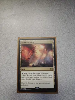 Prismatic Vista Card-MTG-Excellent Condition- 244/254 R-MH1 EN- Sam Burley/ 2019 - Image 1