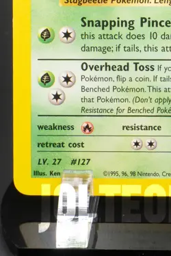 Pokemon TCG Card - Giovanni's Pinsir 24/132 Gym Challenge Rare Vintage - Image 4