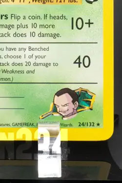 Pokemon TCG Card - Giovanni's Pinsir 24/132 Gym Challenge Rare Vintage - Image 5